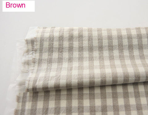 Eco-friendly Laminated Waterproof Fabric, Checker, 59 Inches Wide, 7 Colors, Non-glossy TPU Coating - By the Yard 41194-1