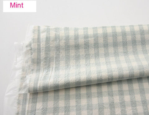Eco-friendly Laminated Waterproof Fabric, Checker, 59 Inches Wide, 7 Colors, Non-glossy TPU Coating - By the Yard 41194-1