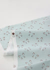 Cats Cotton Fabric Meow Meow, Pink or Mint, Animal Print Fabric - Sold By the Yard 93576-1