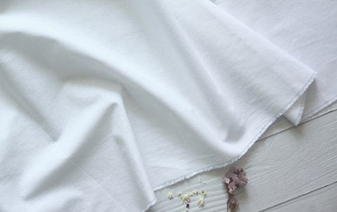 Washing Cotton Fabric, 57" Wide - White, Light Gray, Dark Gray, Charcoal or Black - By the Yard 39520-1