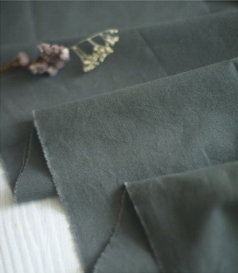 Washing Cotton Fabric, 57" Wide - White, Light Gray, Dark Gray, Charcoal or Black - By the Yard 39520-1