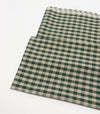 Gingham Check Cotton Fabric, 1 cm Check, Yarn Dyed, Vintage Check Fabric, Korean Fabric - Pink, Red or Green - Fabric By the Yard 38341-1