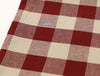 Gingham Check Cotton Fabric, 3.5 cm Check, Yarn Dyed, Vintage Check Fabric, Korean Fabric - Red or Navy - Fabric By the Yard 38339-1