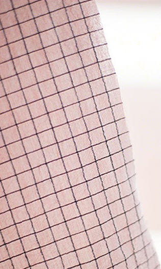 Wrinkled Checker Linen Blend Fabric, Cotton Linen, Washing Linen, Korean Fabric - Ivory, Pink, White, Sky, Gray - By the Yard 38646-1