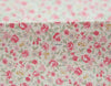 Semi-sheer Floral Cotton Fabric, Lightweight and Thin, Lawn Fabric, Korean Fabric - Ivory, Pink or Mint - By the Yard 42319-1