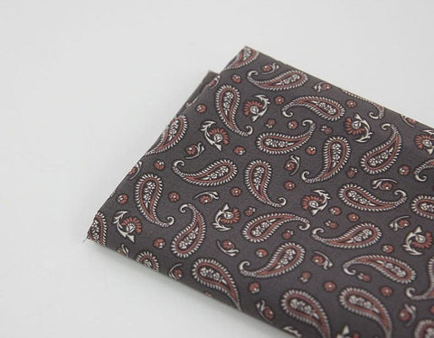 Paisley Cotton Fabric, Quality Korean Fabric - Mint, Beige, Green, Gray - By the Yard /24886