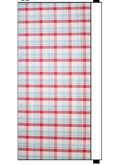 Wide Check Cotton Fabric, Plaid Cotton Fabric, Yarn Dyed, Prewashed Cotton Fabric, Quality Korean Fabric - Fabric By the Yard /43534