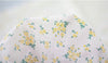 Flowers Cotton Double Gauze Fabric, Floral Gauze Fabric, Yellow Flower Bouquet Fabric, Korean Fabric - By the Yard/41831 18891