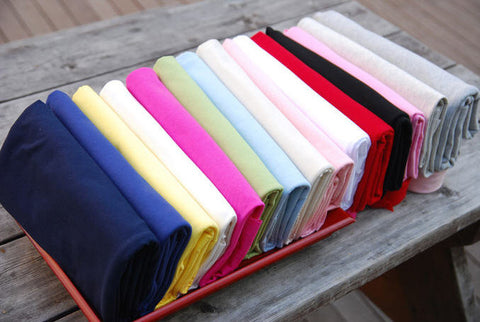 Cotton Jersey Knit - Choose From 15 Solid Colors - By the Yard 3445-2