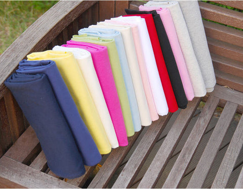 Cotton Jersey Knit - Choose From 15 Solid Colors - By the Yard 3445-2