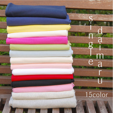 Cotton Jersey Knit - Choose From 15 Solid Colors - By the Yard 3445-2