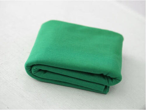 Cotton Ribbing Fabric, 1x1 Ribbing and Binding Knit Fabric, Red Ribbing, Green Ribbing, Quality Korean Fabric - By the Yard /31103 31104