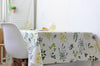 Herb Garden Laminated Cotton Linen Blend Fabric, Non-glossy Laminate Fabric, Quality Korean Fabric - By the Yard /52383