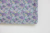 Lovely Floral Cotton Double Gauze Fabric, Purple Flower Gauze, Baby Fabric, Quality Korean Fabric - 59 Inches Wide - By the Yard 3/0292