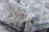 Lovely Floral Cotton Double Gauze Fabric, Purple Flower Gauze, Baby Fabric, Quality Korean Fabric - 59 Inches Wide - By the Yard 3/0292
