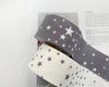 4 cm Stars Cotton Bias - Choice of 4 Colors - 10 yards - By the Roll / 42216