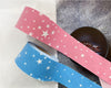 4 cm Stars Cotton Bias - Choice of 4 Colors - 10 yards - By the Roll / 42216