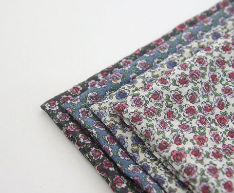 Flowers Cotton Gauze Fabric, Floral Gauze Fabric, Cotton Gauze Fabric, Single Gauze Fabric, Korean Fabric, Rose Gauze - By the Yard /42928