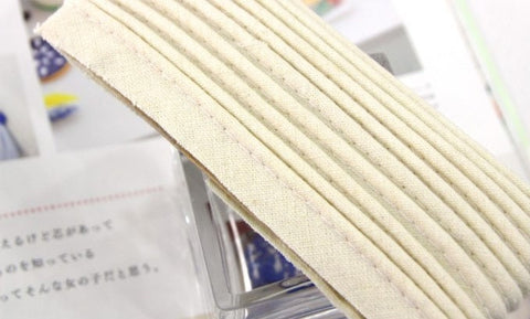 Natural Linen Piping Tape - In Natural- 3 yards - One pack / 81714