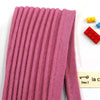 Natural Linen Piping Tape - In Hot Pink - 3 yards - One pack / 81704