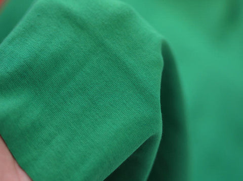 Cotton Ribbing Fabric, 1x1 Ribbing and Binding Knit Fabric, Red Ribbing, Green Ribbing, Quality Korean Fabric - By the Yard /31103 31104