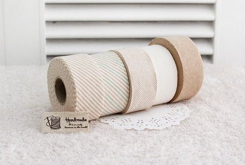 Mini-Stripe Cotton Jersey Knit 4 cm Bias - 5 Styles - 10 yards, By the Roll / 70791