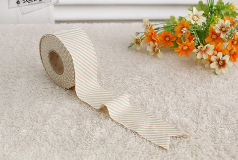 Mini-Stripe Cotton Jersey Knit 4 cm Bias - 5 Styles - 10 yards, By the Roll / 70791