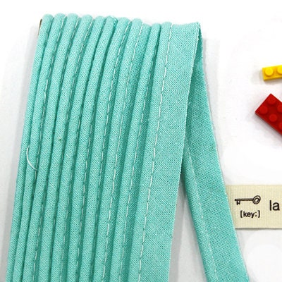 Natural Linen Piping Tape - In Mint - 3 yards - One pack / 81695