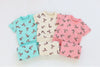 Rabbit Cotton French Terry Knit, Stretch Knit Fabric, Quality Korean Fabric - Ivory, Mint, Pink - 70" Wide - By the Yard /42858