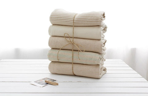 Mini-Stripe Cotton Jersey Knit - 5 Styles - By the Yard / 71773