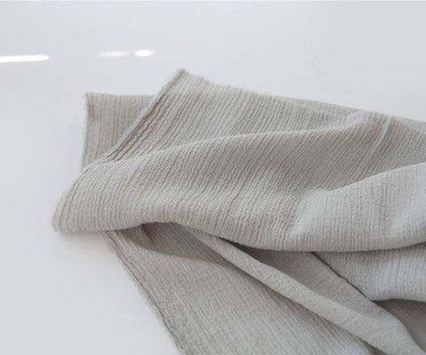 Wrinkled Cotton Gauze - In Five Colors - 56" Wide - By the Yard /53654