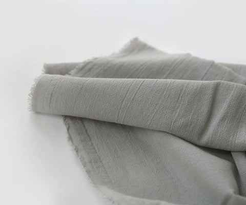 Wrinkled Cotton Gauze Fabric - In Four Colors - 56" Wide - By the Yard / 53624