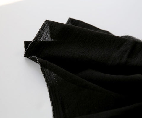 Wrinkled Cotton Gauze Fabric - In Four Colors - 56" Wide - By the Yard / 53624