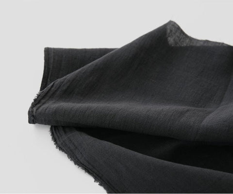 Natural Pre-Washed Linen Wrinkled Gauze - In Four Colors - 56" Wide - By the Yard /53653