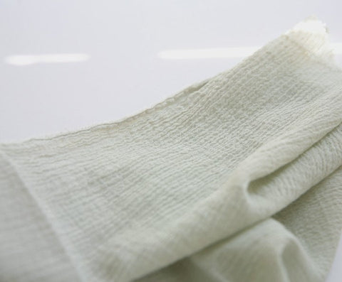 Wrinkled Cotton Gauze - In Five Colors - 56" Wide - By the Yard /53654