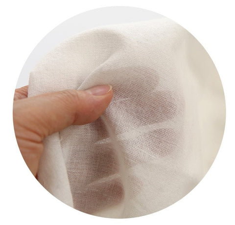 Wrinkled Cotton Gauze Fabric - In Four Colors - 56" Wide - By the Yard / 53624