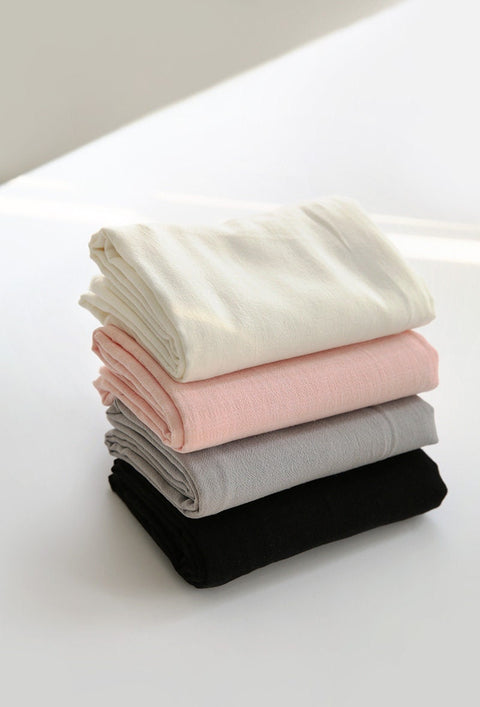 Wrinkled Cotton Gauze Fabric - In Four Colors - 56" Wide - By the Yard / 53624