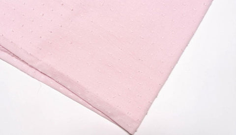 Pastel Cotton Fabric, Popcorn Dobby - 55 inches wide - In 4 Colors - By the Yard / 53794