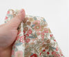 Matte Laminated Floral Cotton Fabric -Quality Korean Fabric By the Yard / 53220