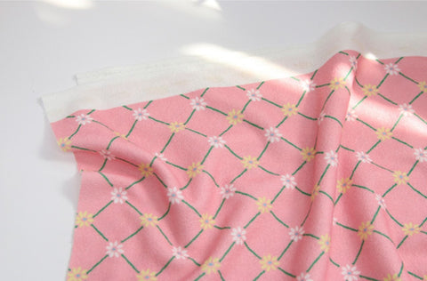 Dandelions Polyester Knit Fabric - In 6 Colors- 57 Inches Wide - By the Yard / 54509