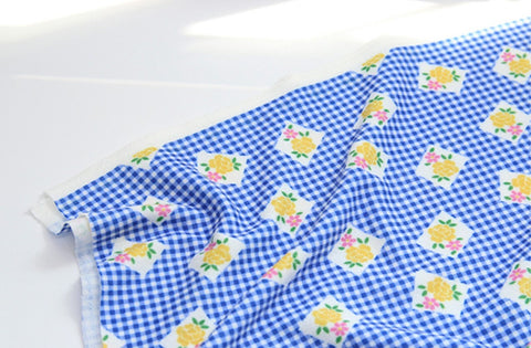 Checkered Rose Polyester Knit Fabric - In 5 Colors- 57 Inches Wide - By the Yard / 54495