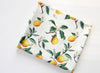 Watercolor Lemon Cotton Fabric, Quality Korean Fabric - Fabric By the Yard / 54615