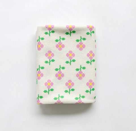Berry Flower Polyester Knit Fabric - In 5 Colors- 57 Inches Wide - By the Yard / 53947