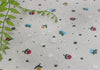 Mini Flower Matte Laminated Linen Waterproof Fabric (L517) - Wide Width - Quality Korean Fabric by the yard / 54442