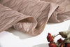Ribbed Wave Pleated Polyester Wide Width Fabric - In Indi-pink - Quality Korean Fabric By the Yard / 53721GJ