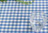 1cm Checkered Matte Laminated Cotton Waterproof Fabric - Wide Width - Quality Korean Fabric by the yard / 54443