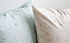 Sha Sha Story Cotton Fabric in Cream or Sky Blue - Quality Korean Fabric By the Yard / 51529