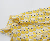 Semi-sheer Lemon Fabric, Cotton Blend Viscose Rayon - Lightweight and Thin - 57" Wide - Yellow or Peach - By the Yard /26364