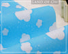 Waterproof Fabric Clouds on Blue By the Yard 30365