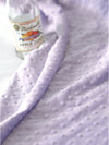 Minky Dimple Dot - Lilac - K Series - By the Yard 49290